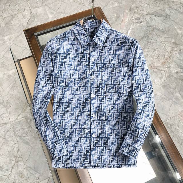 Fendi's high-end casual collection! 2025 Spring new arrival, a casual long-sleev