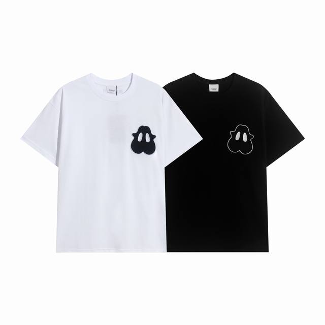 High-end quality, exclusive customization, Burberry embroidered monster round ne