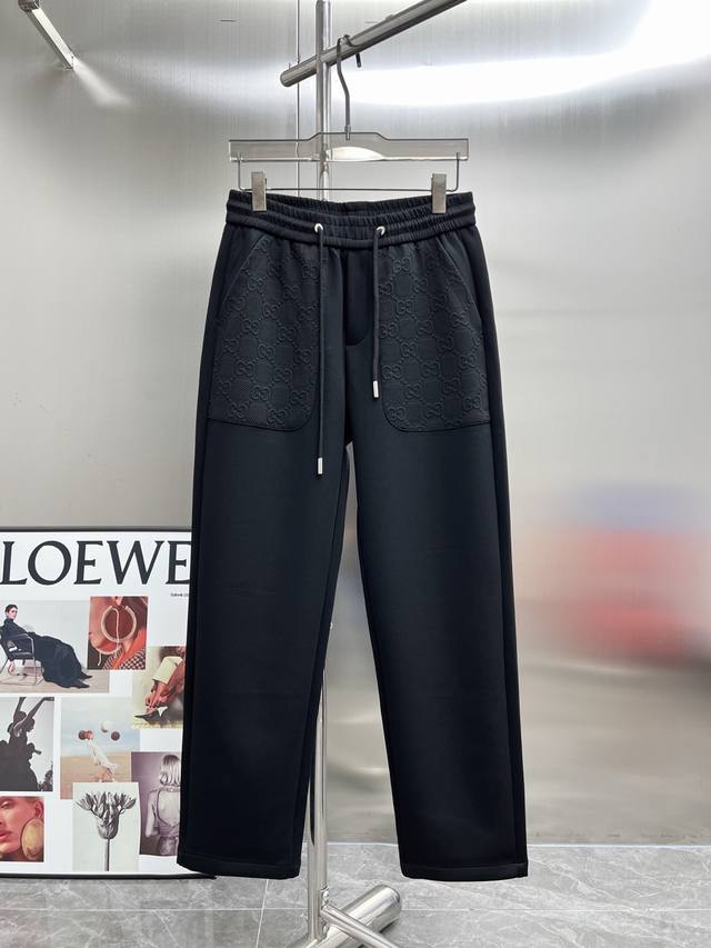 Gucci's new men's casual trousers for early fall 2025, a high-end model! Custom-