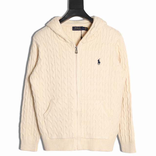 Ralph Lauren 25Fw Small Label Knit Zip-Up Jacket Ralph Lauren is an American cla