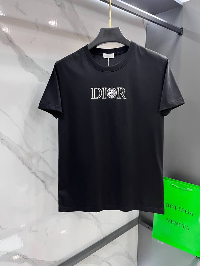 Dior's new 2025 spring and summer unisex short-sleeved T-shirts! Customized excl