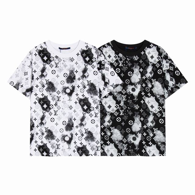 High-quality, exclusive custom-made, crew-neck short-sleeved shirt with all-over