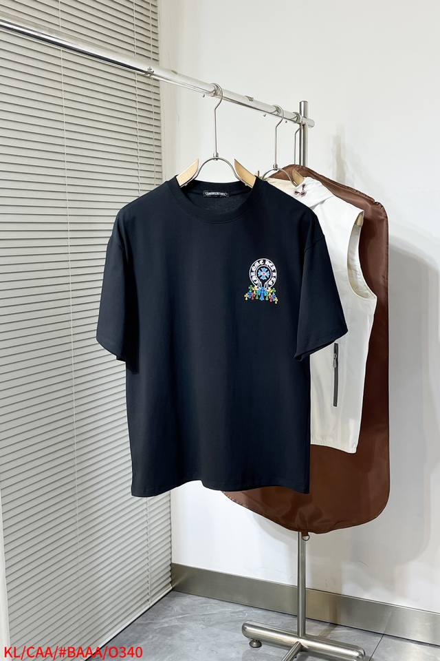 O340 Kl Chrome Hearts 2025 Spring/Summer new release, the latest short-sleeved c