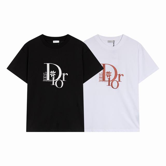 High-end quality, exclusive customization, Dior new embroidered letter logo roun