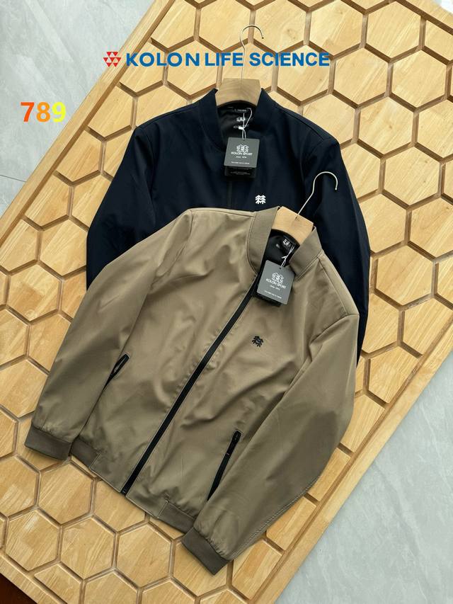 Kolon Sort Kolon Outdoor Softshell Stand Collar Jacket Water-repellent Casual Me