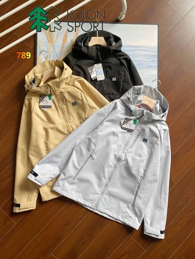 Kolon 2025 Nasa Collaboration Spring Outdoor Jacket: All-Weather, Urban, Outdoo
