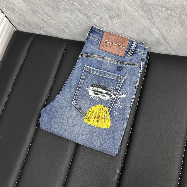 Lv''2025 new models are now in stock. The original hot-selling jeans are super c