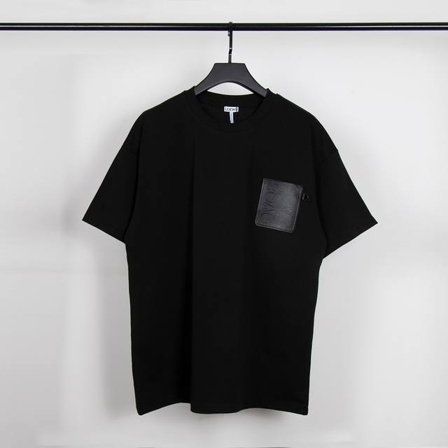 High-end quality, exclusive customization, Loewe leather embossed pocket letter