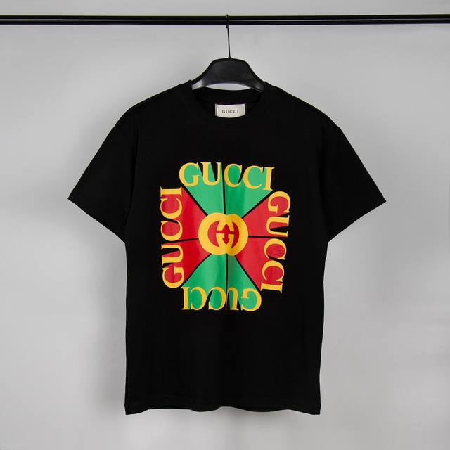 High-end quality, exclusive customization, Gucci's new letter logo round neck T-