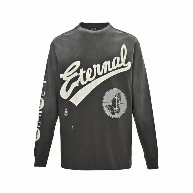 Saint Michael 25Fw prayer crosshair print long sleeve DDD. The overall fabric is