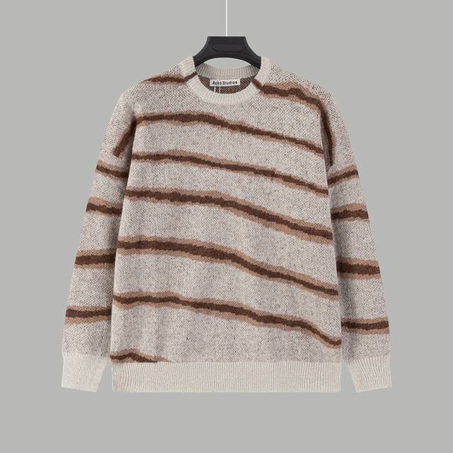 Acne Studios corrugated crewneck sweater will still be available next year. Yb p