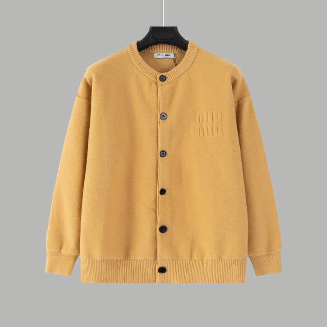Miumiu crew neck cardigan jacket Yb purchased and made with a custom wool blend
