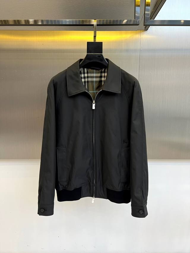 Featured Burberry, 25Fw Autumn/Winter Men's Gabardine Harrington Jacket, quilte