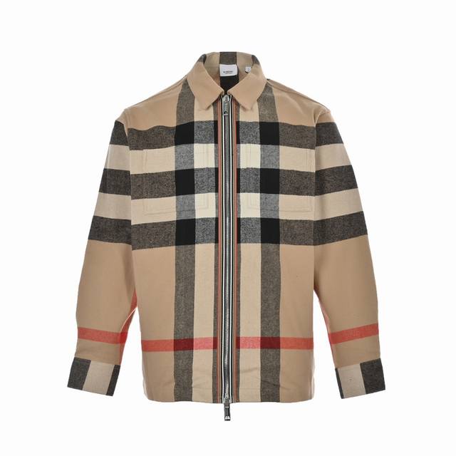 Burberry 22Fw Large Check Shirt Jacket DDD. This is a Zp purchase. This custom-w