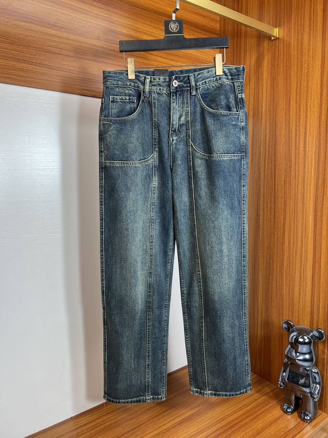 Prada 2025 Spring/Summer new arrivals, three-label jeans. Great product, no need