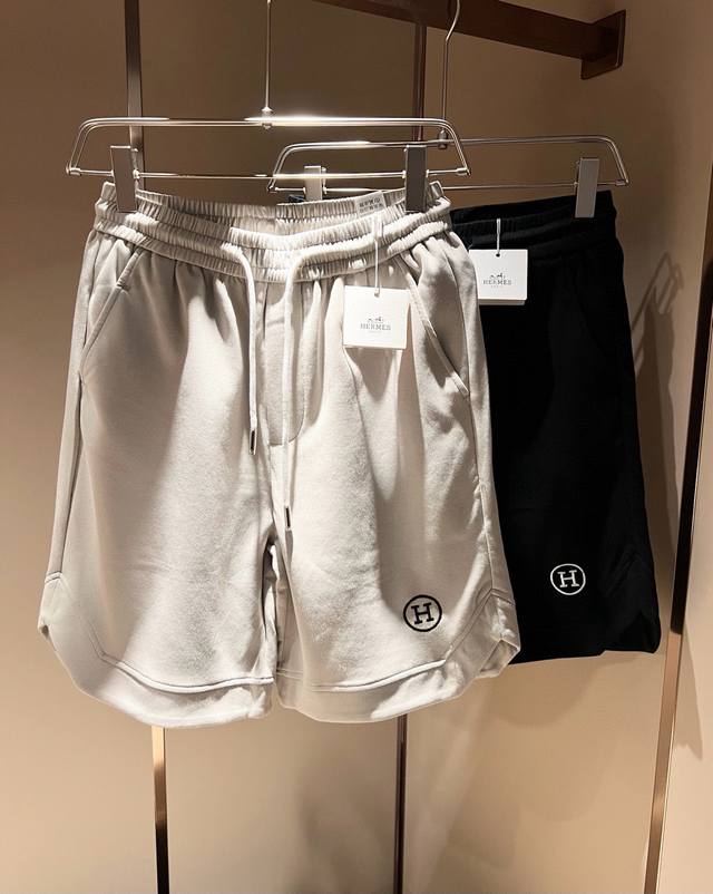 Herm*S 2025 Spring/Summer Men's High-end Casual Shorts, orders from overseas tra