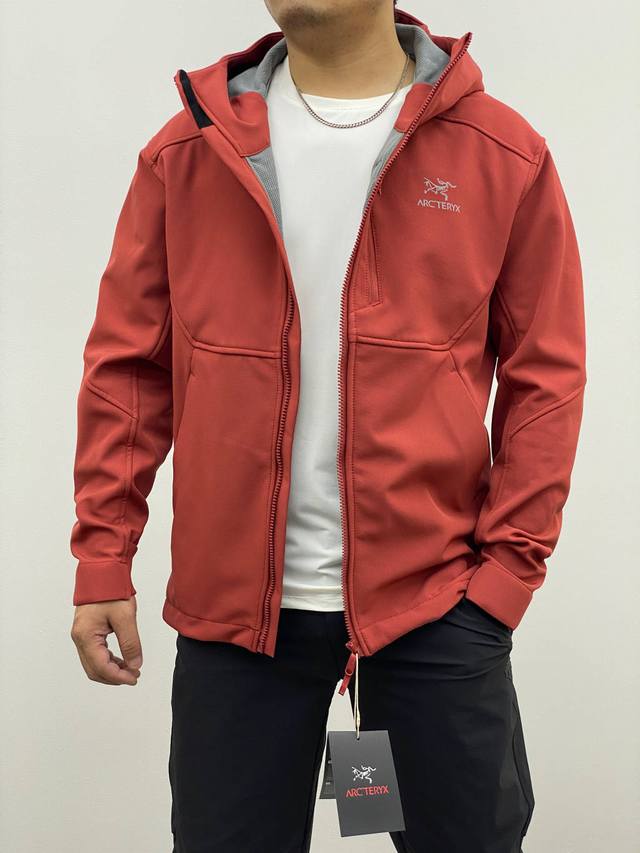 Supply Control Arc'teryx* 2024 New Fall/Winter Men's Hooded Fleece Softshell Ja