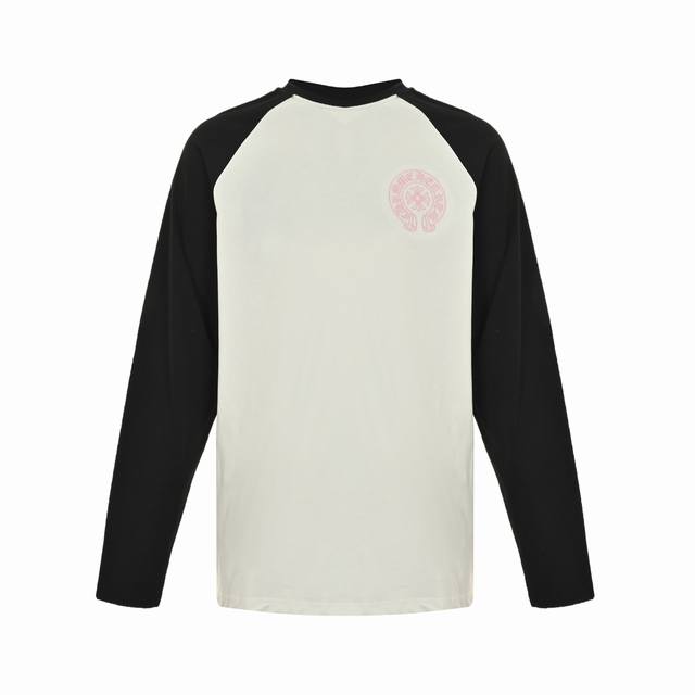 Chrome Hearts 25Fw embroidered horseshoe patchwork long sleeves High weight, hig