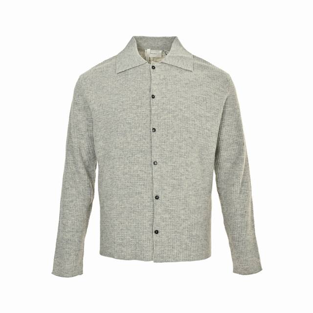 The Row 25Fw Wool Blend Waffle Cardigan Jacket The Row 25Fw Wool Blend Waffle Ca
