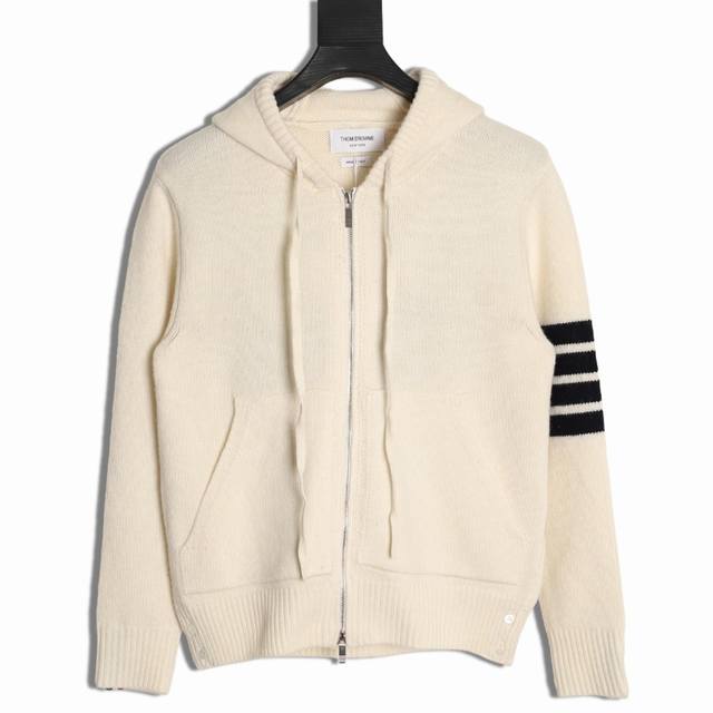 Thom Browne Tb 25Fw Puppy Wool Hooded Jacket DDD. This cardigan is a one-to-one