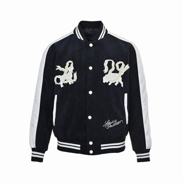Louis Vuitton 24Fw Pearl Velvet Yokosuka Jacket Inspired by the attire of gentle