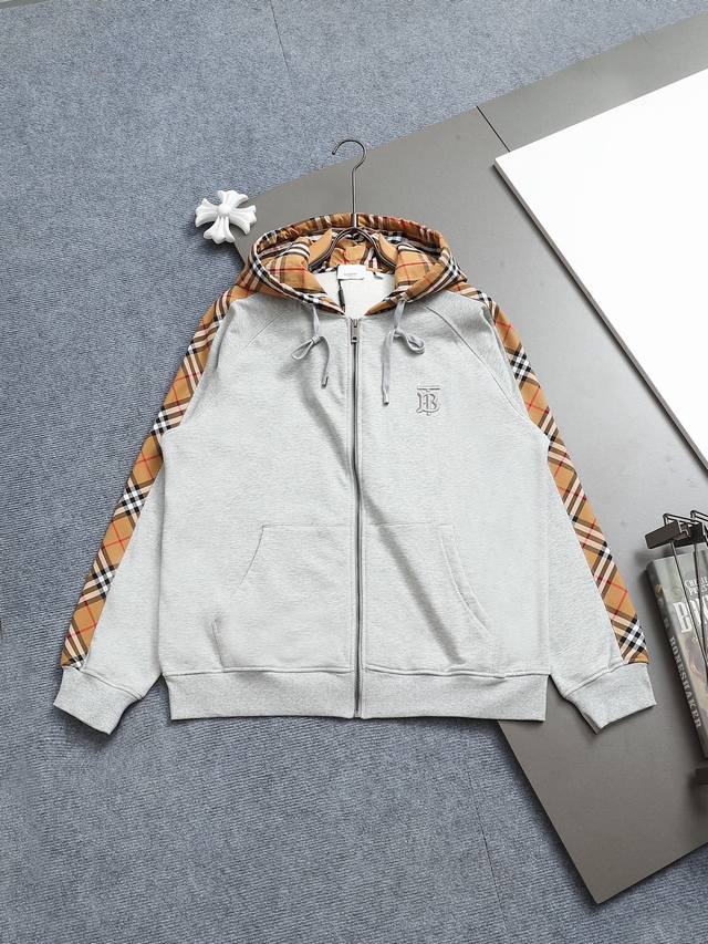 Burberry Burberry plaid patchwork large logo, a classic and exquisite upgrade, i
