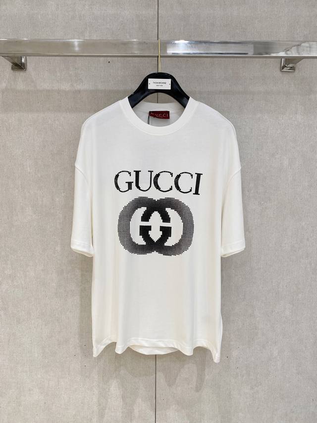Gucci 2025 Spring/Summer Collection Unisex Cotton Short-Sleeved T-shirt DDD. Mad