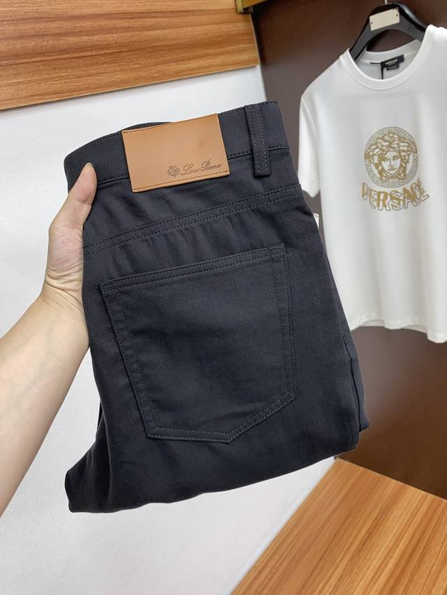 Lp Loyo Piana's new Spring/Summer 2025 custom-made five-pocket casual pants feat