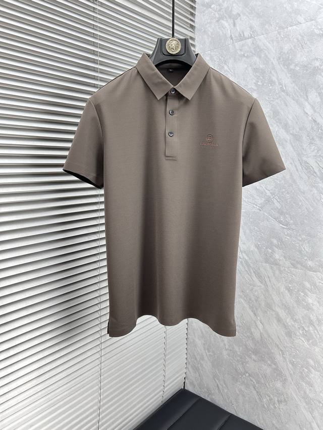 Bl''2025 Spring/Summer new men's short-sleeved Polo shirt, the brand's latest de