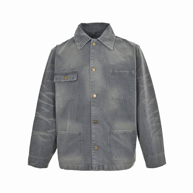 Prada Distressed Workwear Jacket This product is made from imported Italian work