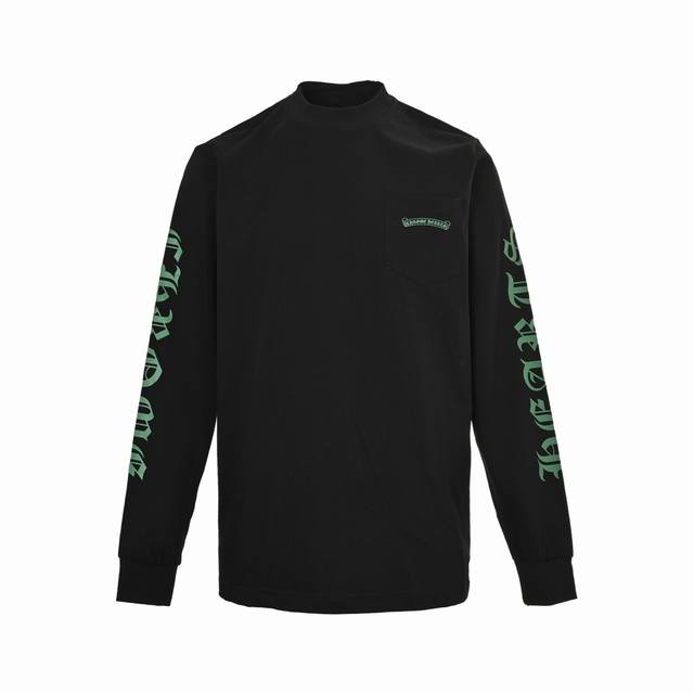 Chrome Hearts Green Cross Phantom Print Long Sleeve The best choice for fall and