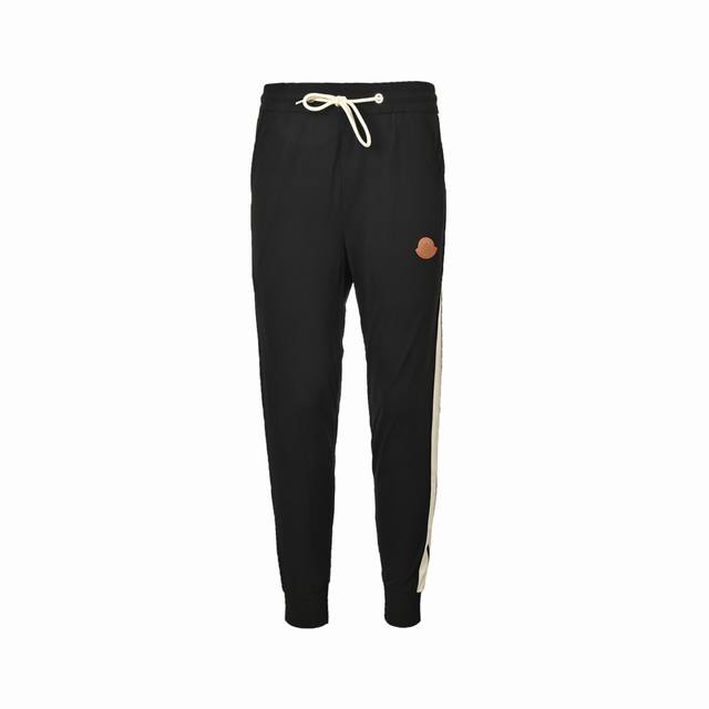Moncler Logo Web Trousers The brand logo embroidery, exquisite embroidery crafts