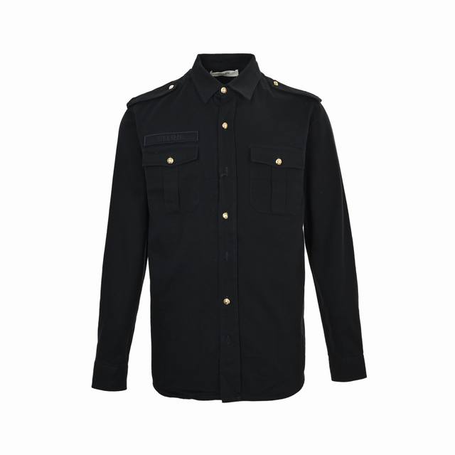 Celine Celine Gilded Shirt Jacket Custom-made satin elegant fabric, using import