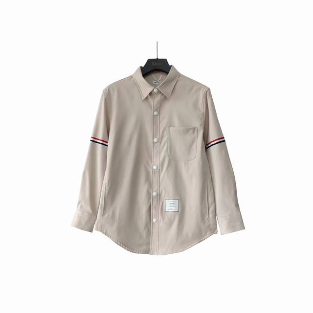 Detailed photos + size chart New Tb thick nylon jacket and shirt. Thom Browne Tb