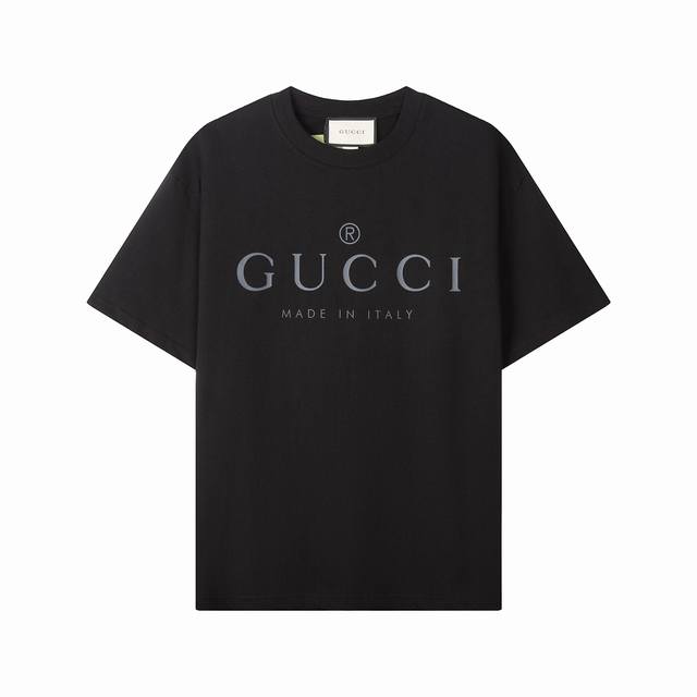 7210, high-end custom, exclusive, top-quality Gucc* printed crewneck short-sleev