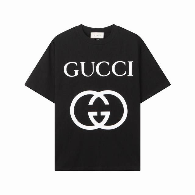 7208, high-end custom, exclusive, top-quality Gucc* printed crewneck short-sleev