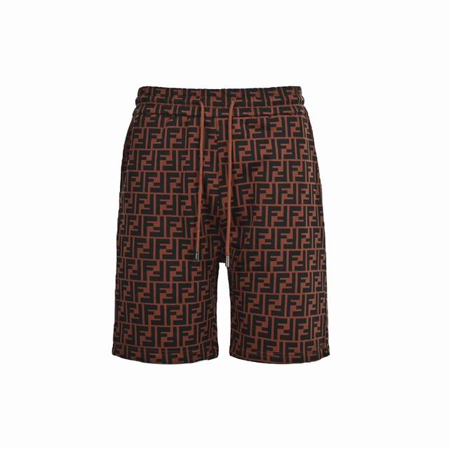 Fendi 23Ss all-over double-F shorts DDD. Understated luxury, these Fendi shorts