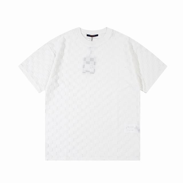 Louis Vuitton Louis Vuitton plaid jacquard towel T-shirt set knitted jacquard sh