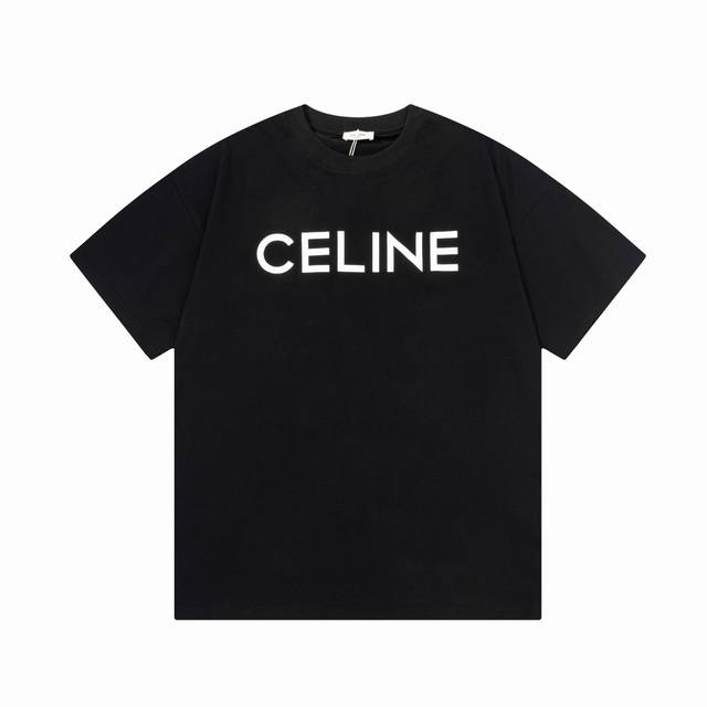 Celine classic letter print updated, inspired by 80s retro Original fabric offic