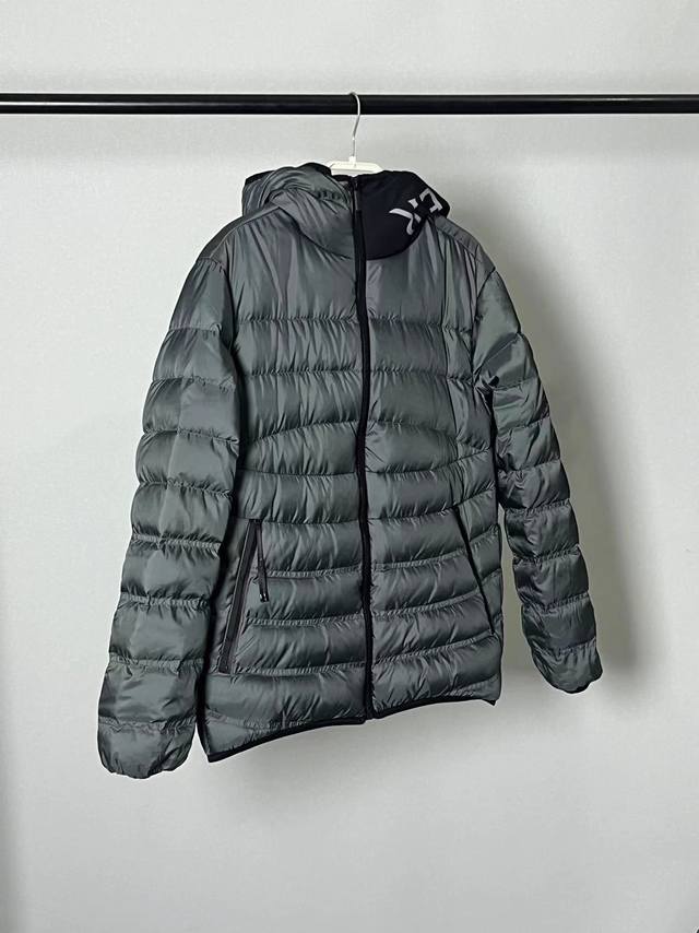 Autumn and winter new style hooded down jacket, original 1:1 customized hardware