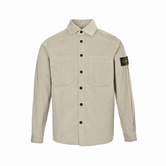 Stone Island 25Fw Corduroy Shirt Jacket Original 5 purchased and developed, the