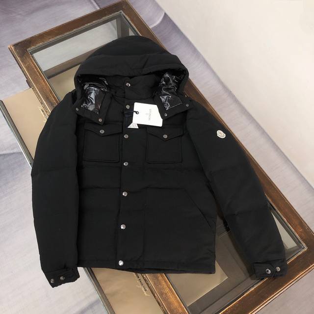 Mon*Cler Fornas Fashion Workwear Down Jacket ~ Couple's Style~ Filled with white