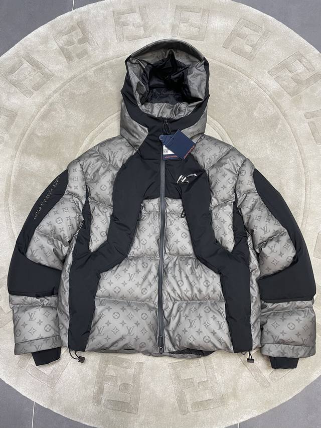 Louis Vuitton2054 series warm black technology down jacket Design concept: Louis