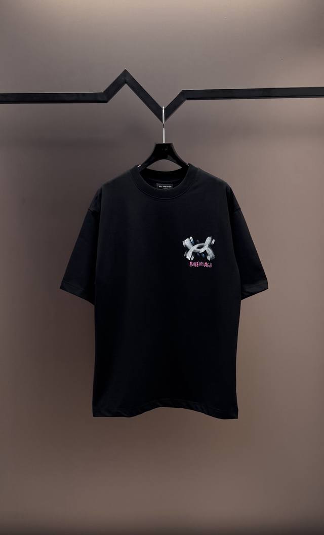 Original quality] Brand: Balenciaga 25Ss latest top-grade hand-knitted short-sle