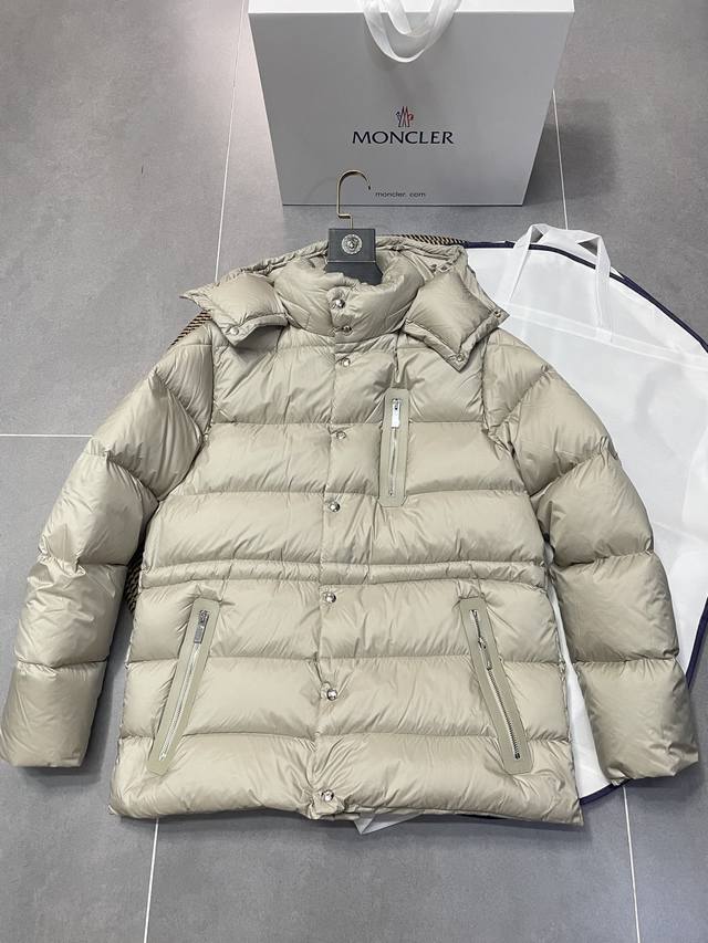 season new release high edition Moncler Bauges 24Fw waist leather label pocket