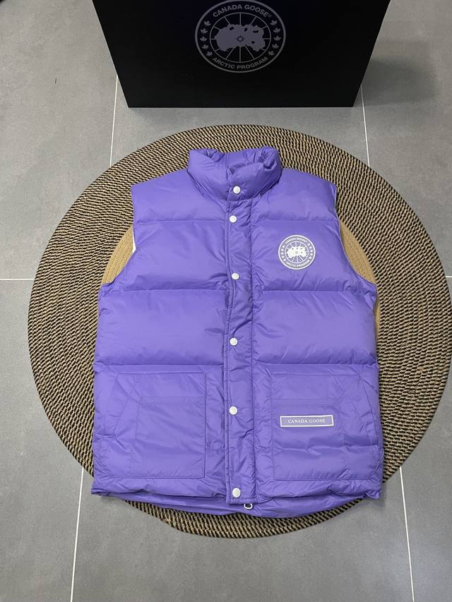 Canadagoose Canada Goose 21Ss White Label Glacier Down Vest - This is the perfec