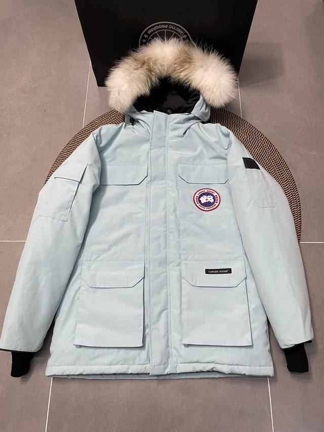 Top-of-the-line, sky-blue, Canada Gooes 24 new styles, 2008 couples' styles. Fac