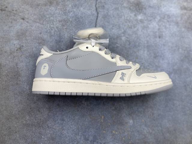 Special Price Fragment X Ts X Air Jordan 1 Low X Lv Three-Party Joint Inverted H
