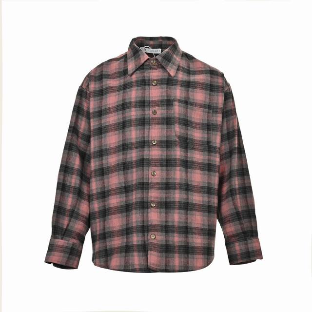 Our Legacy Plaid Shirt DDD: A versatile, relaxed, textured long-sleeved shirt. S