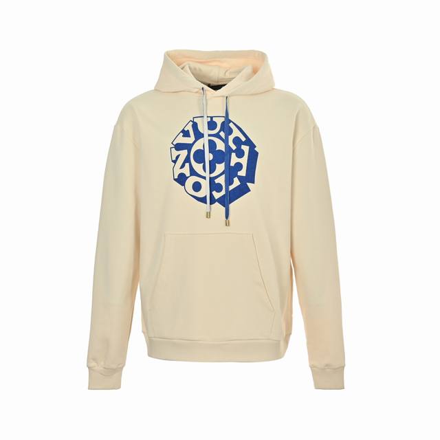 Louis Vuitton 25Fw blue circle printed hooded sweatshirt Authentic 11100 purchas
